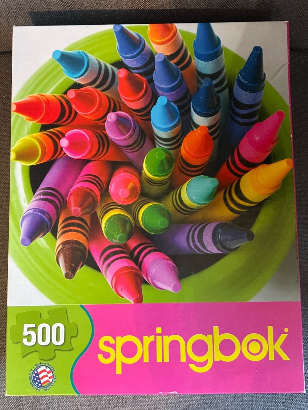 Springbok 500-Piece Crayon Puzzle